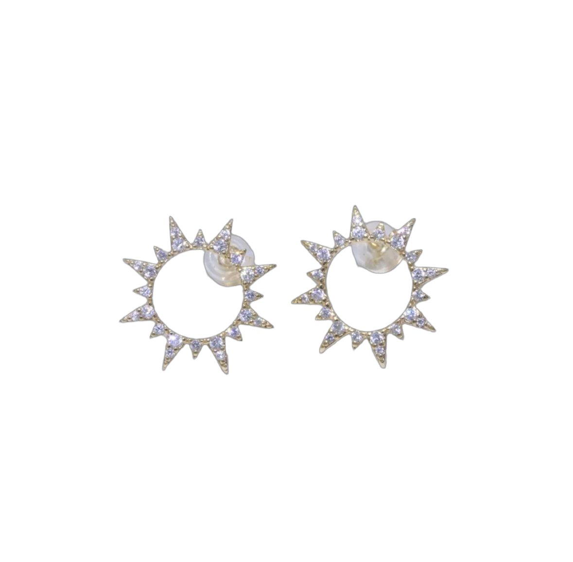 Celestial Sun Stud Earrings