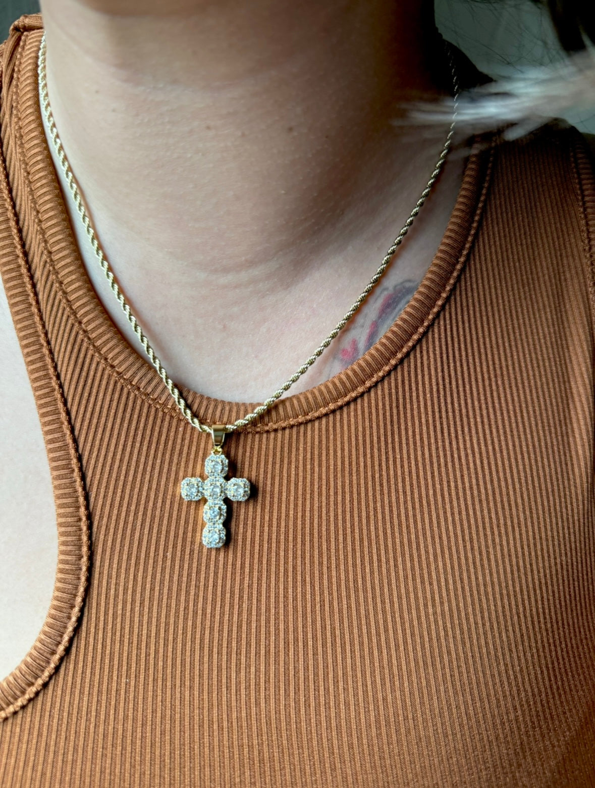 Diana Cross Necklace