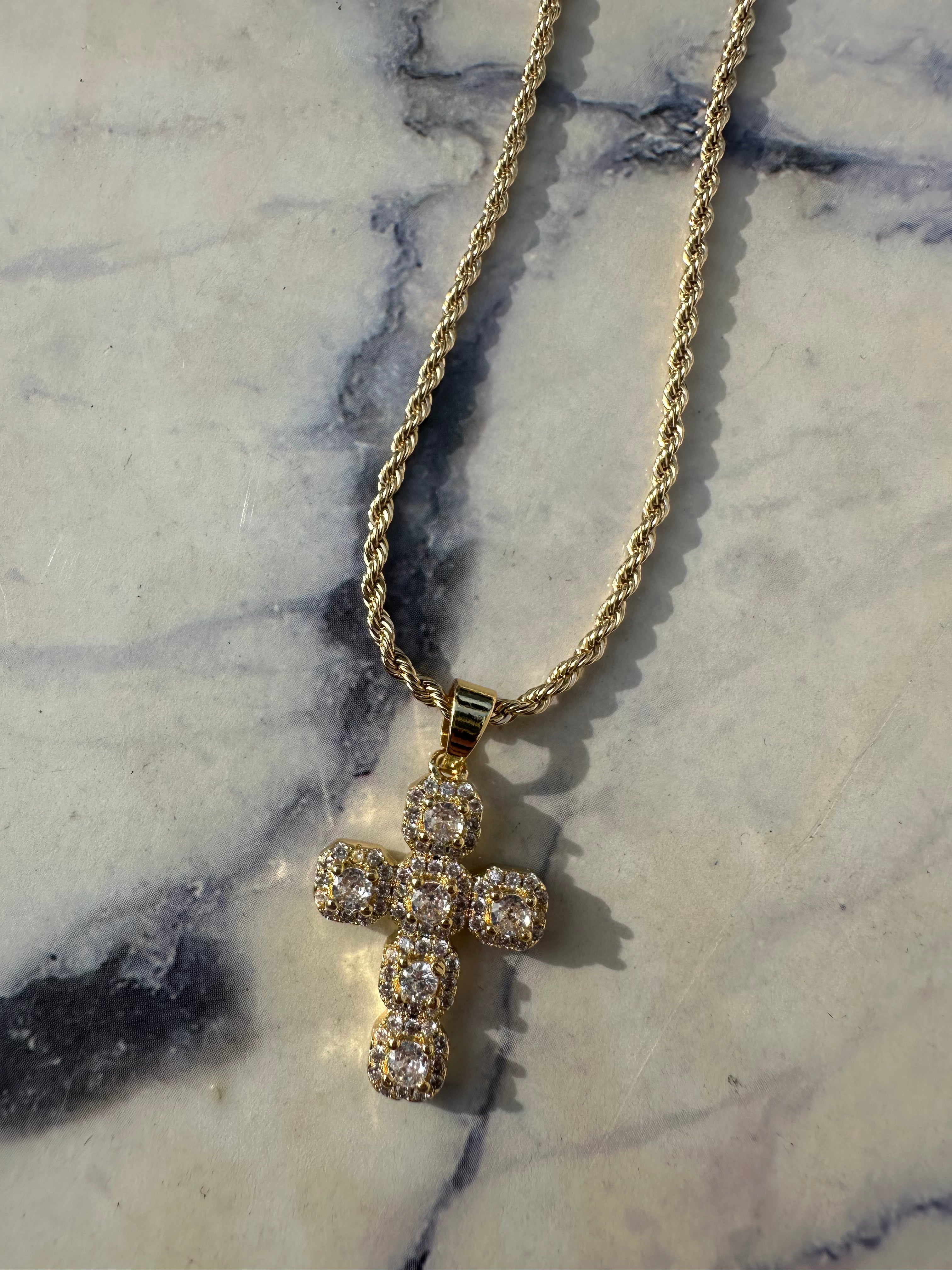 Diana Cross Necklace