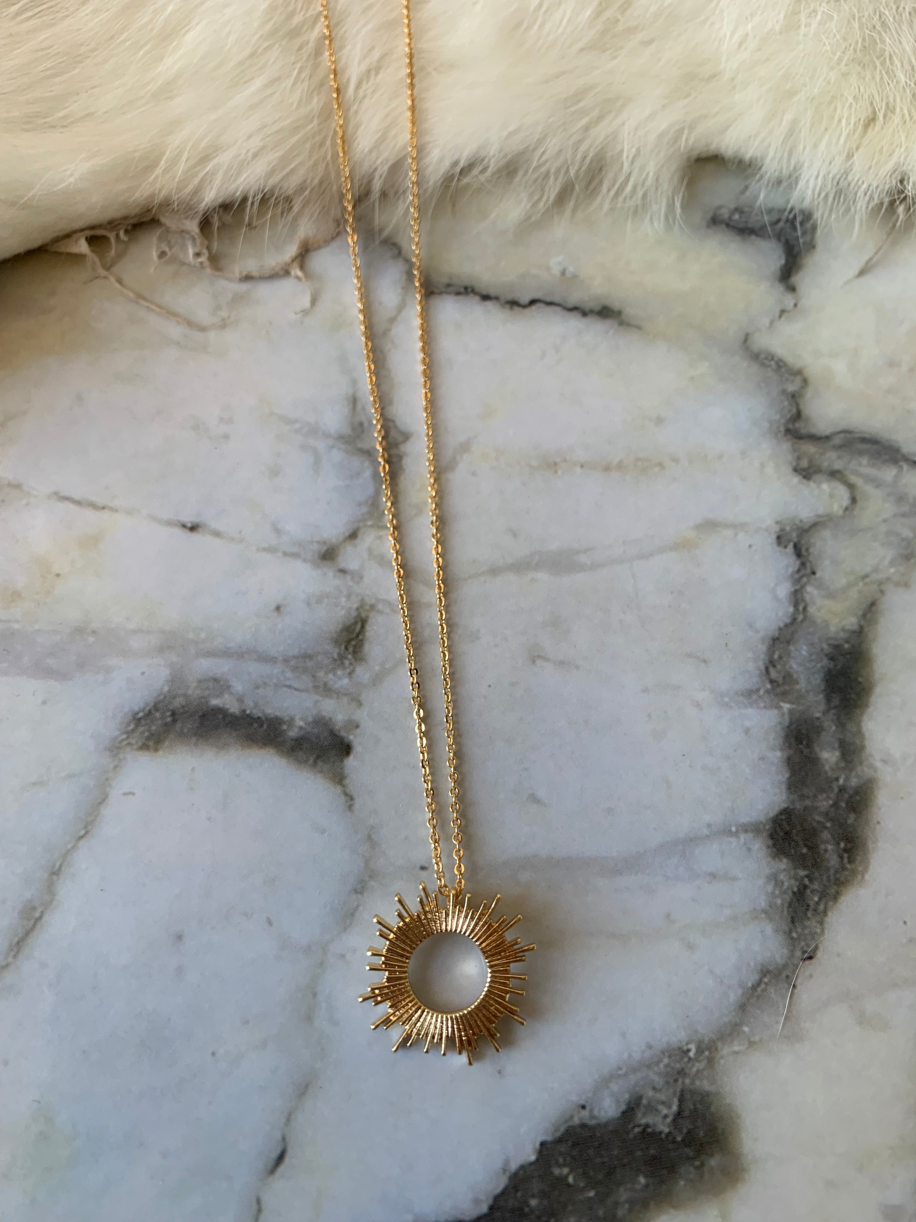 Celestial Sun Necklace