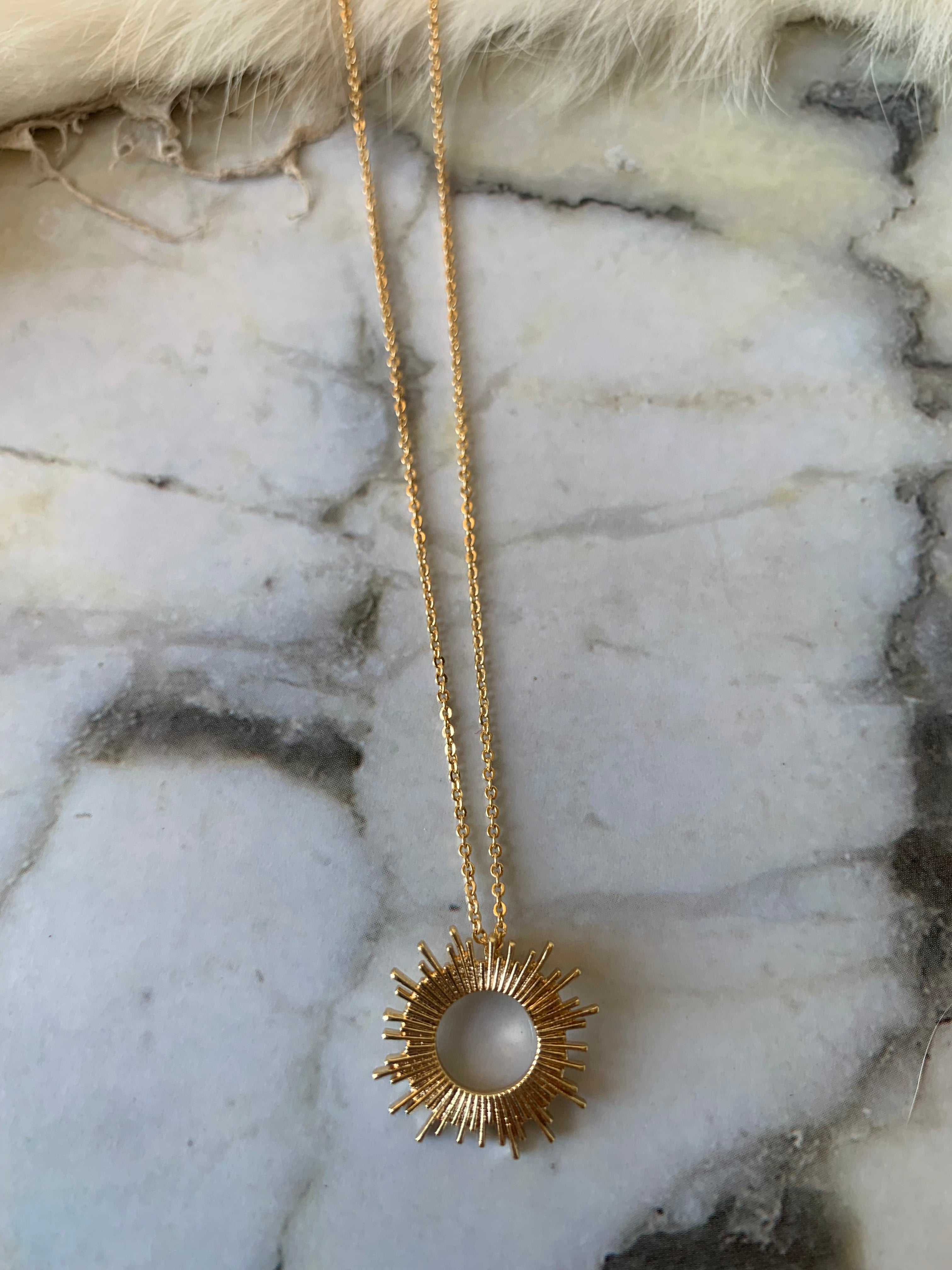 Celestial Sun Necklace